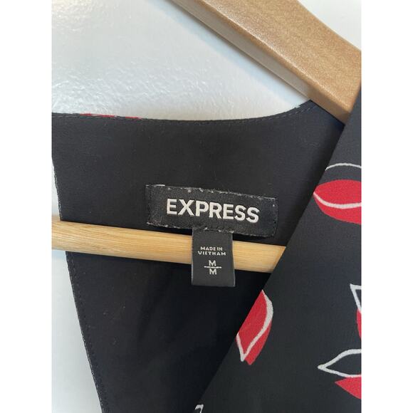 Express Crop Top Blouse Sz Medium - Picture 4 of 7